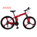 cheapest carbon pictures foldable 26inch 21 mountain bike /  2020 cheap folding moutain bicycle / mtb in stock